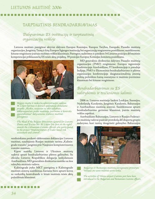 Ataskaita patvirtinta taisyta.indd - Lietuvos Respublikos muitinÃ„Â—