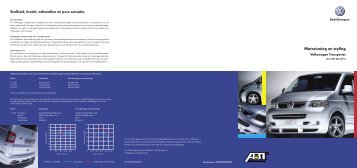 Folder pdf file 303 kB - Volkswagen Transporter t4 en t5