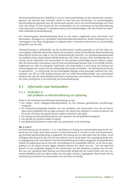 Handreiking ketenhandhaving - Ketens & Netwerken