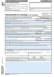 Beih 94- Fahrtenbeihilfe für Lehrlinge - (Formular) - Fehring