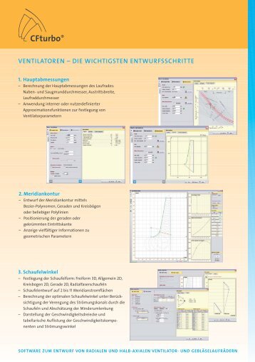 Ventilatoren - CFturbo