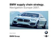 BMW supply chain strategy. How - Telematics Update