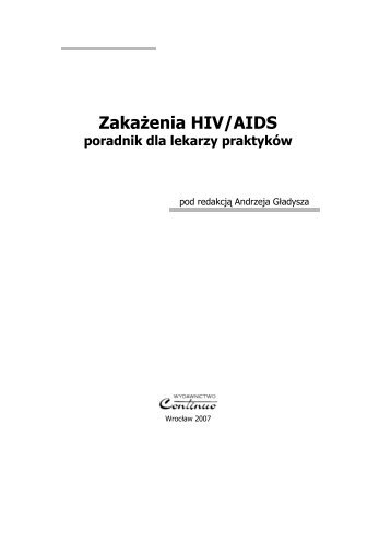 książka do pobrania (4 MB) - Krajowe Centrum ds. AIDS