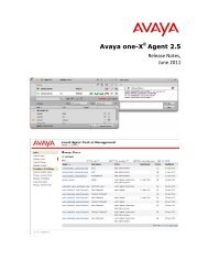 Installing and Configuring Avaya one-X® Agent - Avaya Support