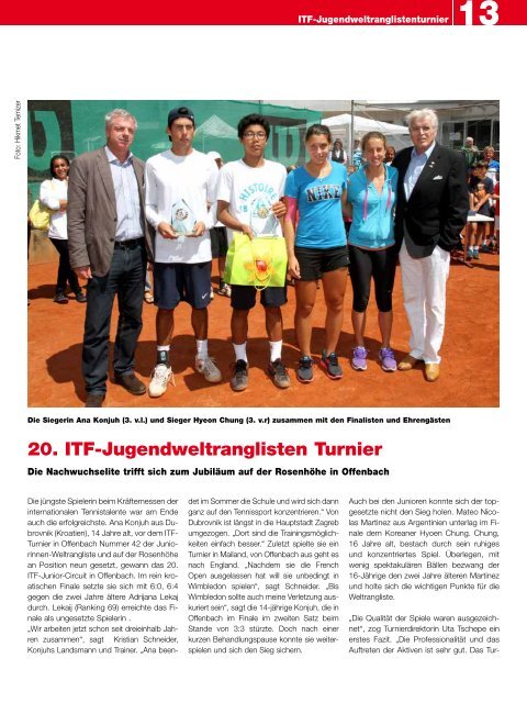 Topspin 4/2012 - Tennisbezirk Mittelhessen