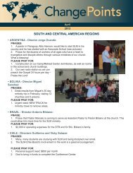 south and central american regions - Source of Light Ministries ...