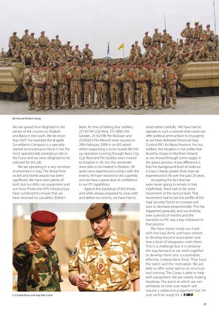 Journal - The Royal Highland Fusiliers