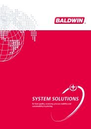 SYSTEM SOLUTIONS - Baldwin Technology Company, Inc.