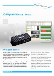 AKCP IO-digital8 Sensor Datasheet - Openxtra