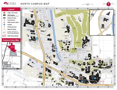 NORTH CAMPUS MAP - UNM Hospitals - University of New Mexico