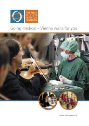 Going medical â Vienna waits for you - Vienna OMI