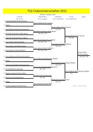 Mixed - Tennisclub Gerresheim