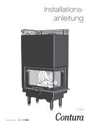 Installationsanleitung - Contura stoves