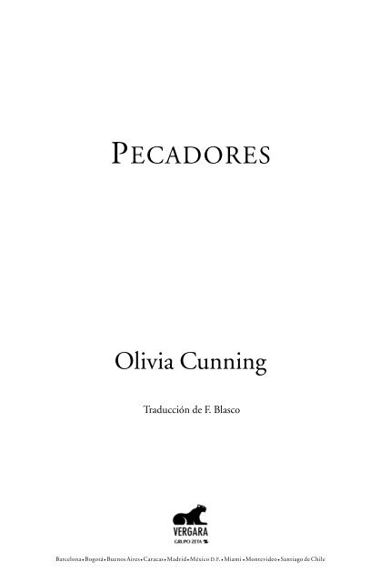 PECADORES - Ediciones B