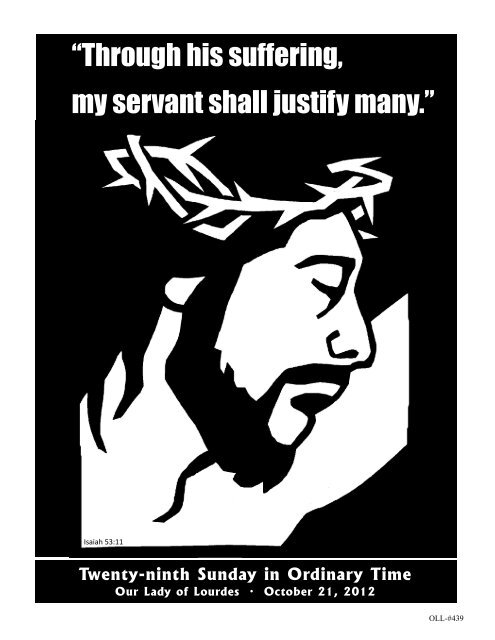 “Through his suffering, my servant shall justify many.” - The Parish ...