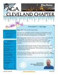 January 2012 - AGA Cleveland Chapter