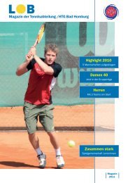 LOB Vereinszeitung muster1 sicherung-2011.indd - HTG Tennis ...