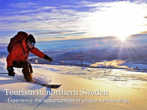 Tourism in northern Sweden - VÃ¤sterbotten Investment Agency