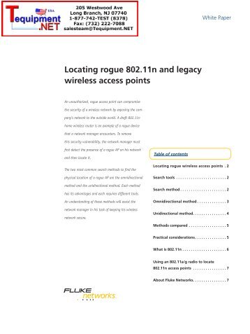 Locating rogue 802.11n and legacy wireless access points