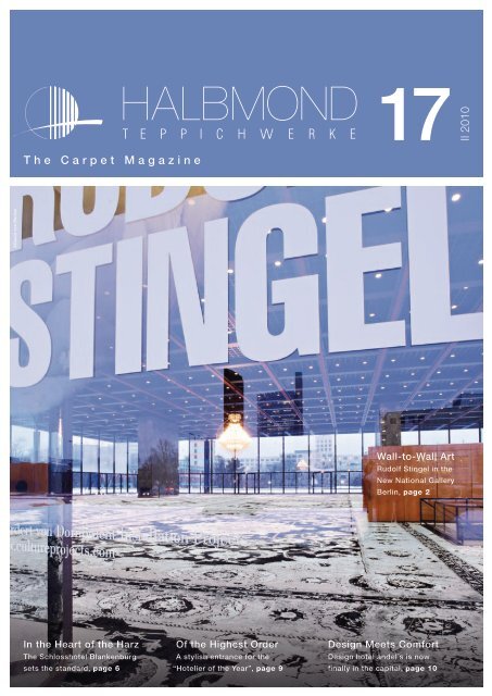 Ii 2010 The Carpet Magazine Halbmond Teppichwerke Gmbh