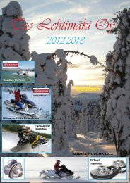 Teilekatalog 2013 deutsche edition - Teo Lehtimäki Oy