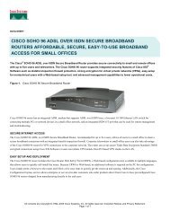 cisco soho 96 adsl over isdn secure broadband routers affordable ...