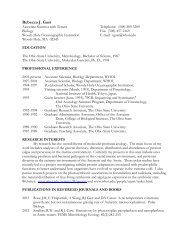 Curriculum Vitae (external file) - Woods Hole Oceanographic ...