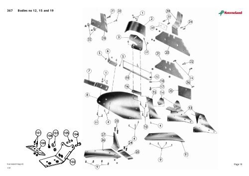 Spare Parts List Model PB/RB Semi mounted plough - Hjallerup ...