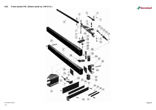 Spare Parts List Model PB/RB Semi mounted plough - Hjallerup ...