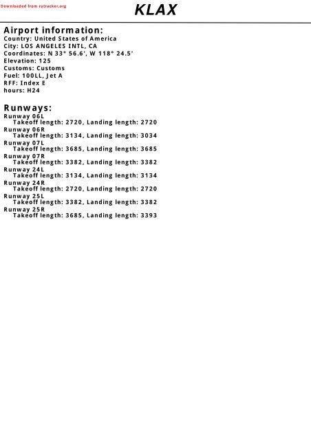 Klax Charts