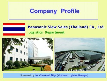 Panasonic Siew Sales (Thailand) - TNSC