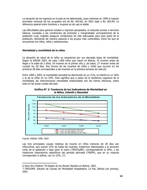 plan nacional de salud integral para el niño y niña menor de cinco ...