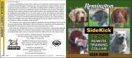 User Manual - Remington Sporting Dog