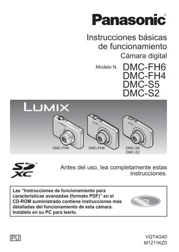 Manual de Usuario Basico para la DMC-S2PU() - Panasonic