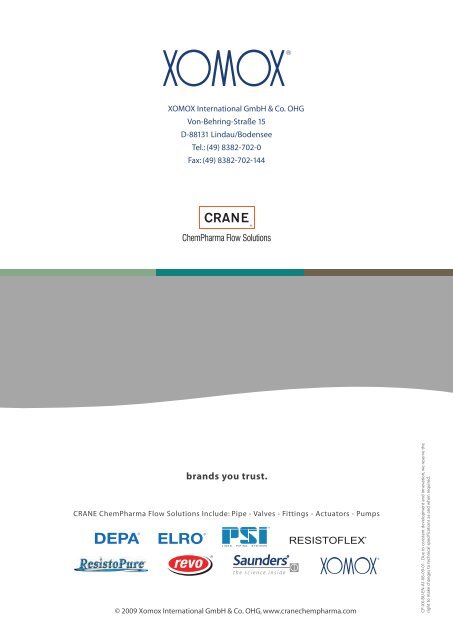 TUFLIN® Plug Valve - CRANE ChemPharma & Energy