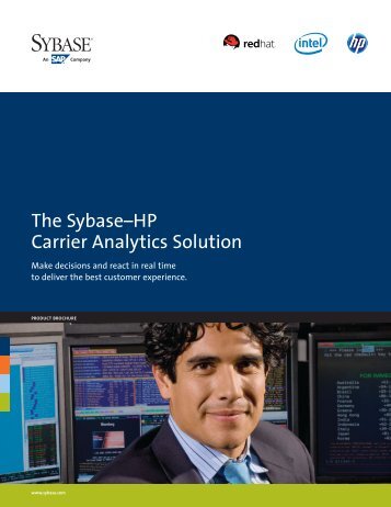 The Sybase–HP Carrier Analytics Solution