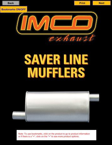 SL Saver Line Mufflers