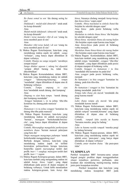 Vol. IV No. 1 April 2008 - USUpress - Universitas Sumatera Utara