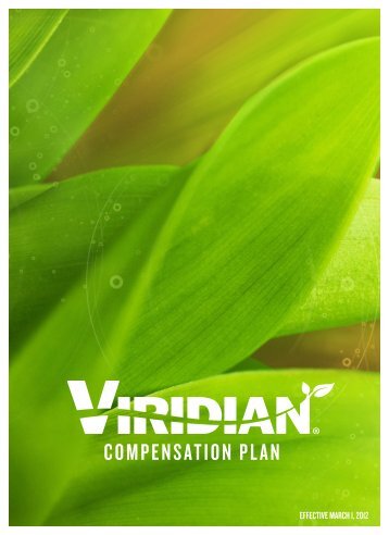 COMPENSATION PLAN - Viridian