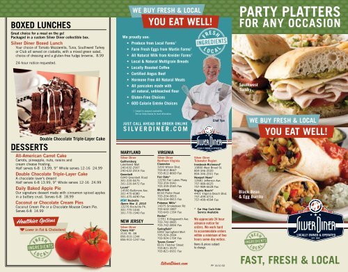 ParTy PLaTTers - Silver Diner