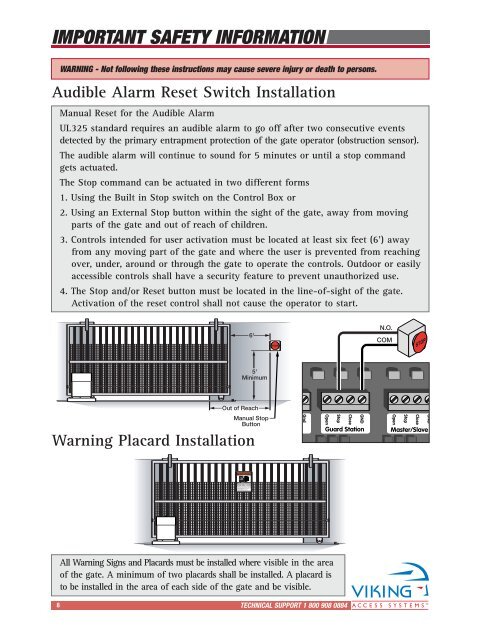 Q-4â¢ Installation Manual - Viking Access