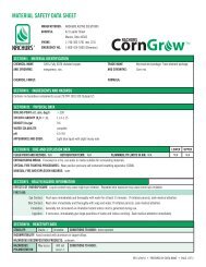 CornGrow MSDS - NACHURS