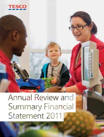 Download the 2011 Annual Report PDF 2.31MB - Tesco PLC