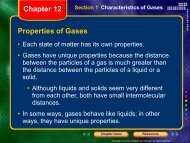 3 - Characteristics of Gases