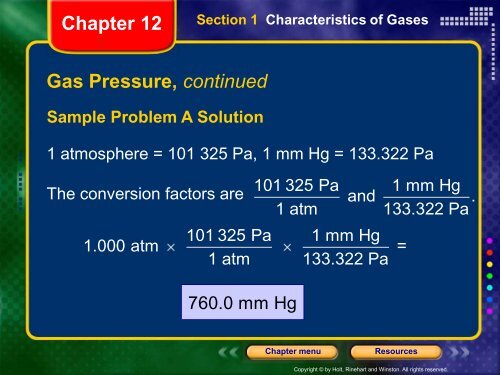 3 - Characteristics of Gases