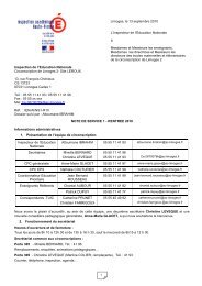 note n°1 - circonscription de Limoges 2