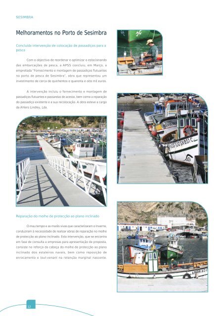 Newsletter dos Portos de SetÃºbal e Sesimbra - Porto de SetÃºbal