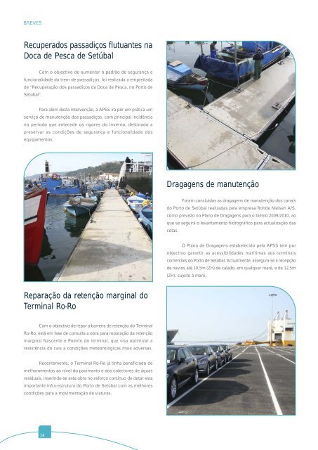 Newsletter dos Portos de SetÃºbal e Sesimbra - Porto de SetÃºbal