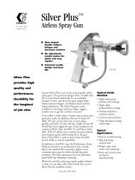 305796E , Silver Plus Airless Spray Gun