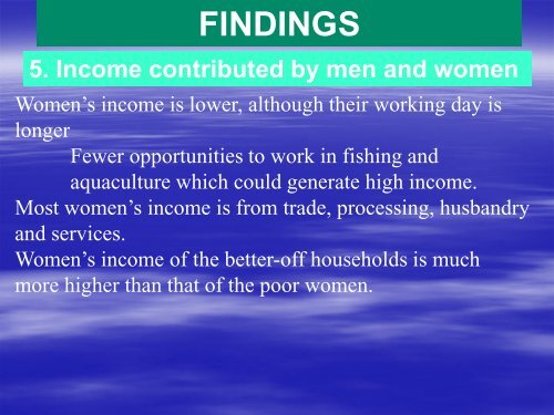 Nguyen Dang Hao - GENDER IN AQUACULTURE AND FISHERIES